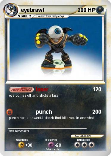 Pokemon eyebrawl