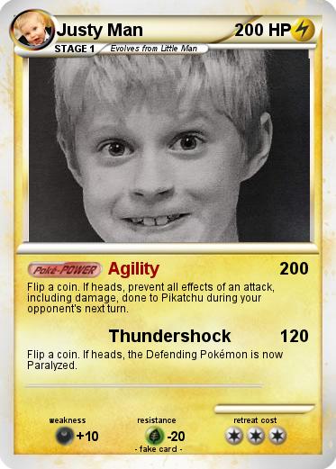 Pokemon Justy Man