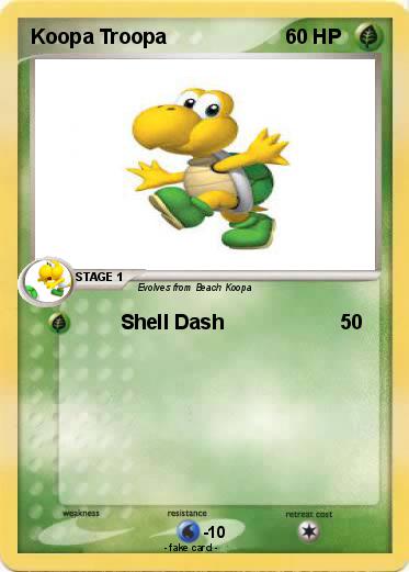 Pokemon Koopa Troopa