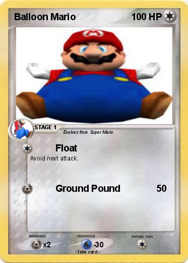 Pokemon Balloon Mario