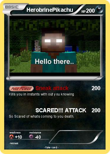 Pokemon HerobrinePikachu