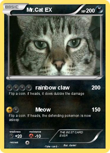 Pokemon Mr.Cat EX