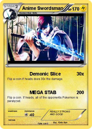 Pokemon Anime Swordsman