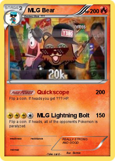 Pokemon MLG Bear