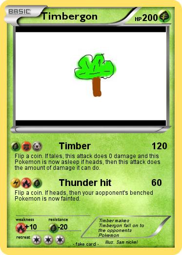 Pokemon Timbergon