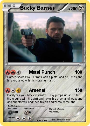 Pokemon Bucky Barnes