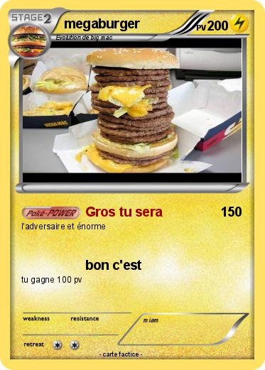 Pokemon megaburger