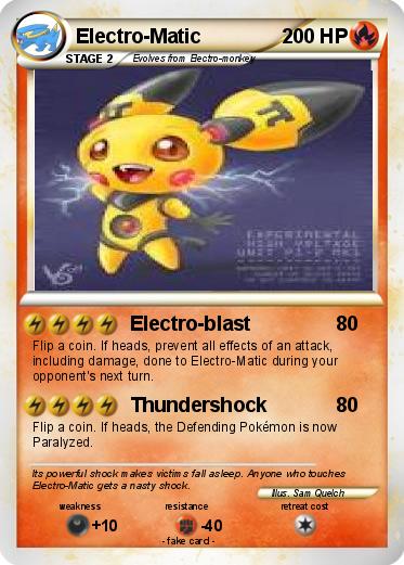 Pokemon Electro-Matic