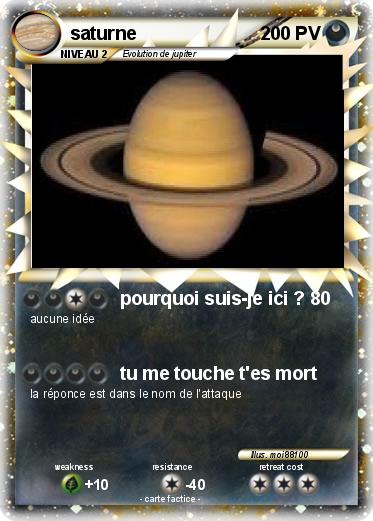 Pokemon saturne