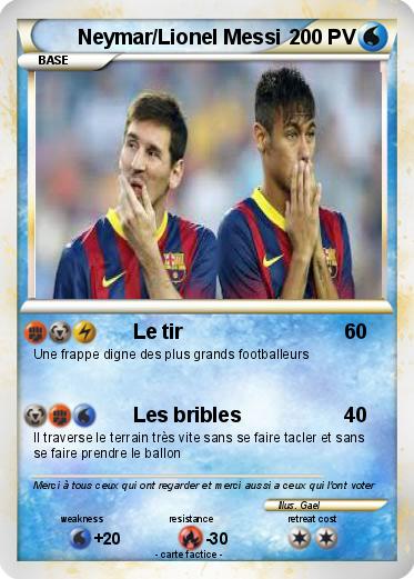 Pokemon Neymar/Lionel Messi