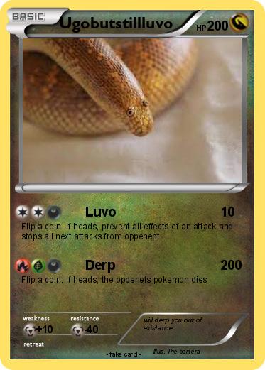 Pokemon Ugobutstillluvo