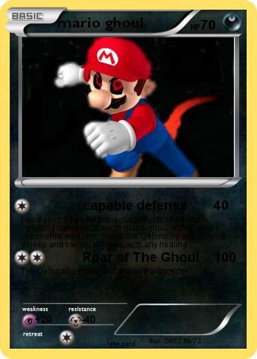 Pokemon mario ghoul