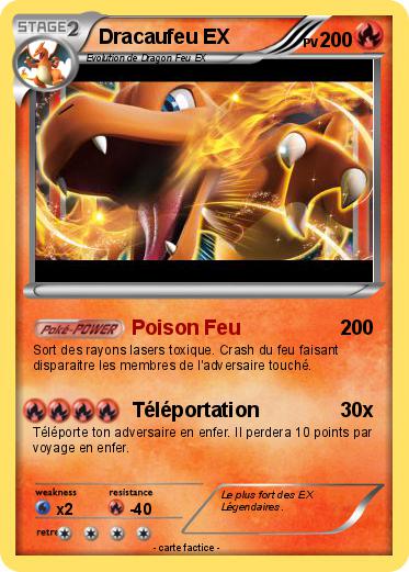 Pokemon Dracaufeu EX