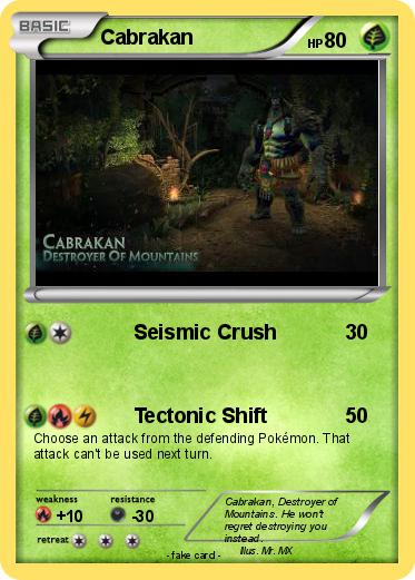 Pokemon Cabrakan