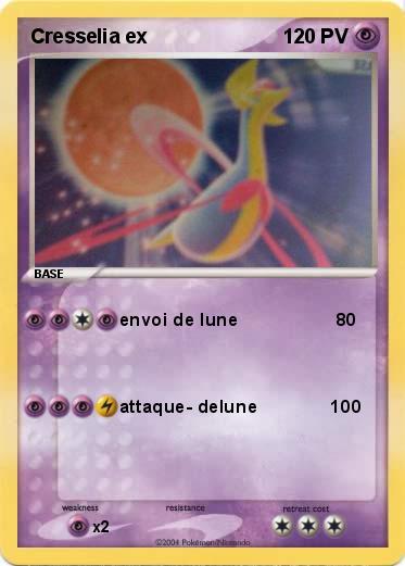 Pokemon Cresselia ex