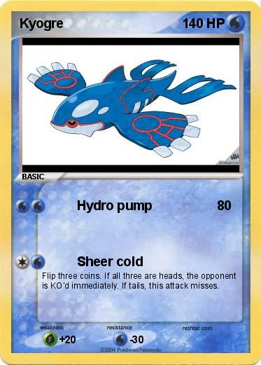 Pokemon Kyogre