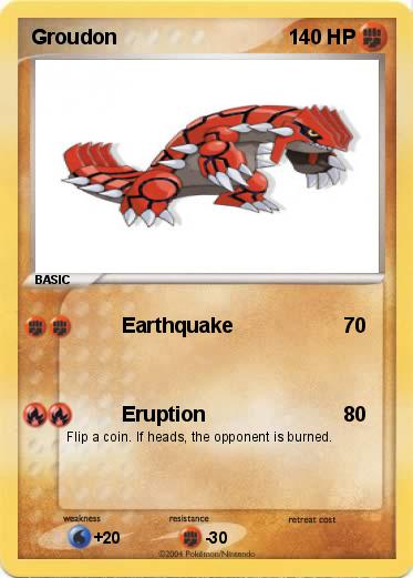 Pokemon Groudon