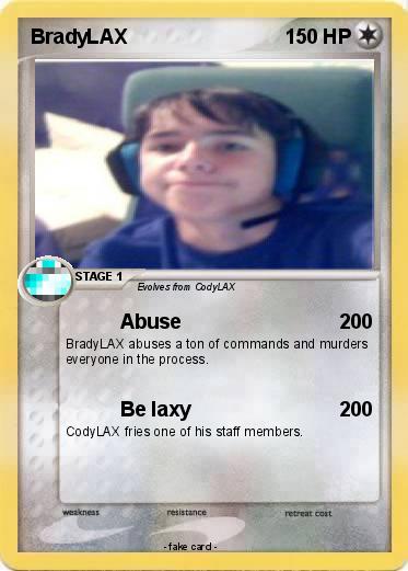 Pokemon BradyLAX