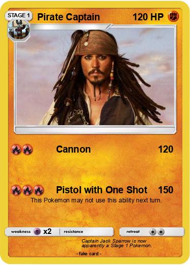 Pokemon Pirate Captain