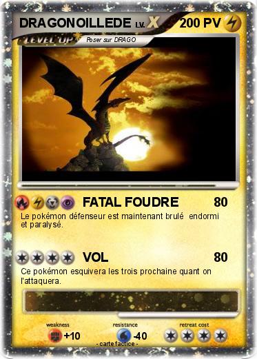 Pokemon DRAGONOILLEDE