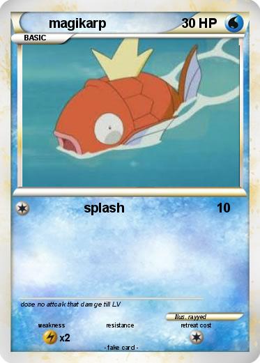 Pokemon magikarp