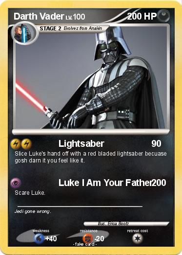Pokemon Darth Vader