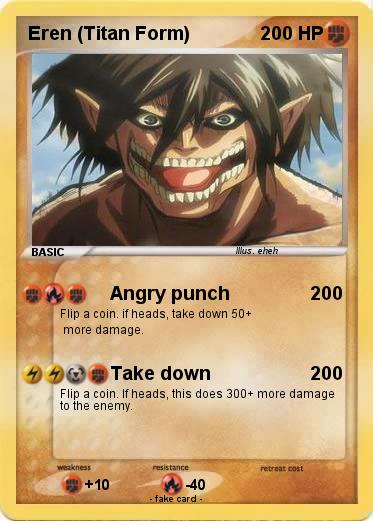Pokemon Eren (Titan Form)