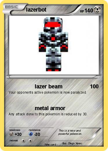 Pokemon lazerbot