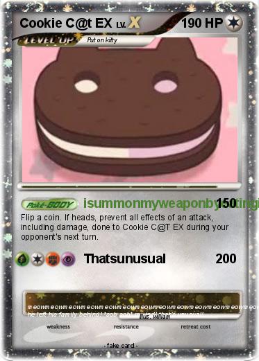 Pokemon Cookie C@t EX