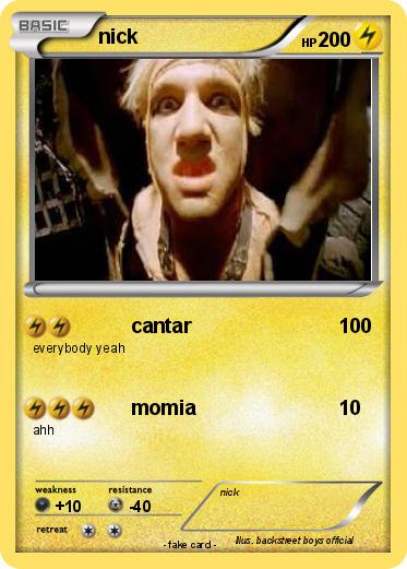 Pokemon nick