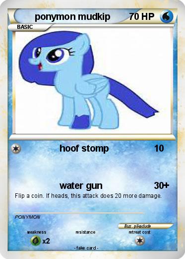 Pokemon ponymon mudkip