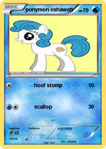 Pokemon ponymon oshawott