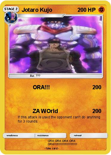 Pokemon Jotaro Kujo