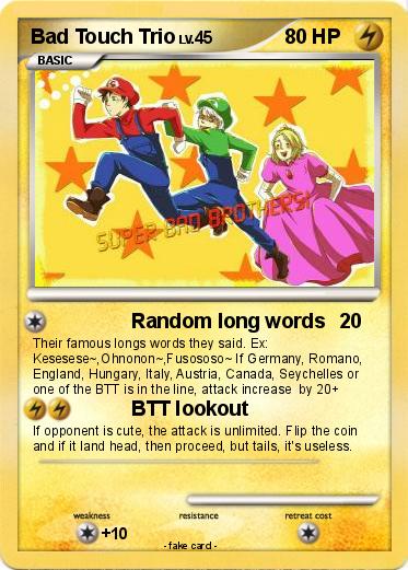 Pokemon Bad Touch Trio