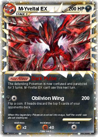Pokemon M-Yveltal EX