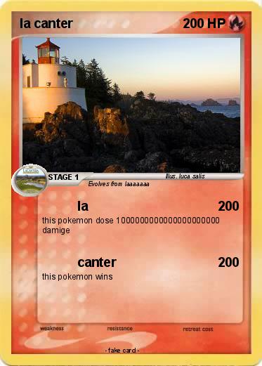 Pokemon la canter
