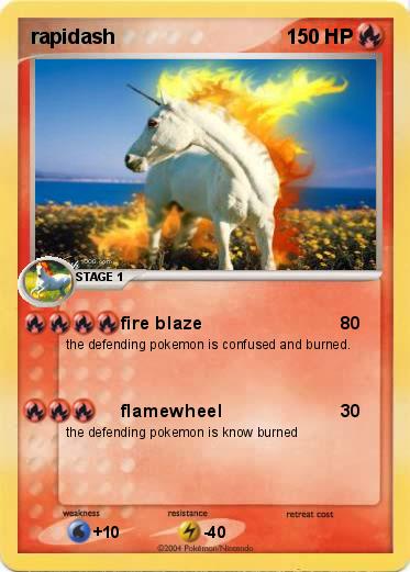 Pokemon rapidash 