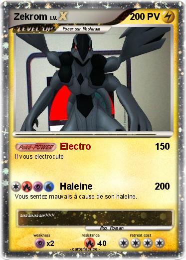 Pokemon Zekrom