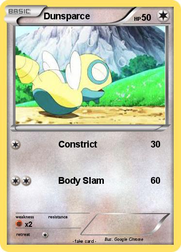 Pokemon Dunsparce