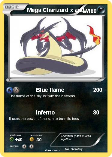 Pokemon Mega Charizard x and y