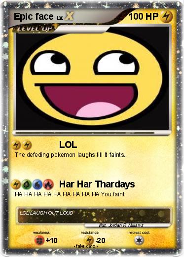 Pokemon Epic face