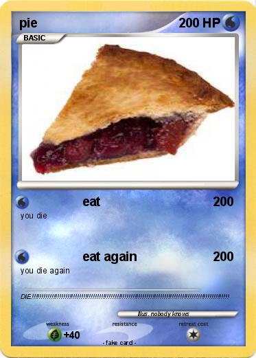 Pokemon pie