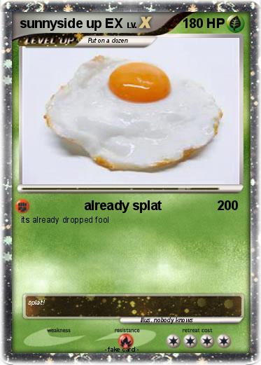 Pokemon sunnyside up EX