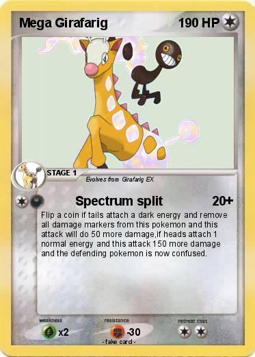 Pokemon Mega Girafarig
