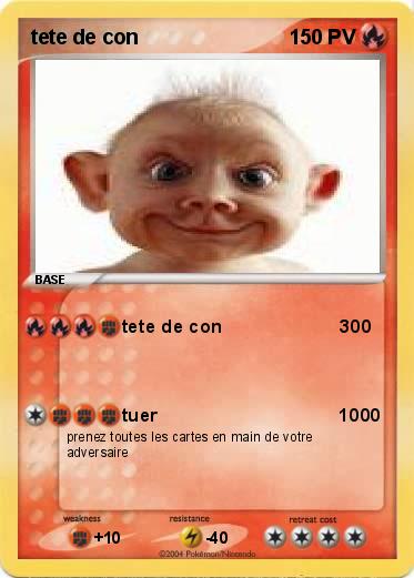 Pokemon tete de con