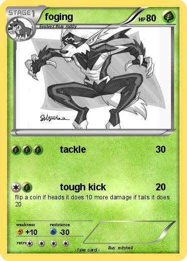 Pokemon foging