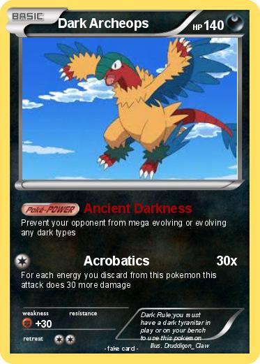 Pokemon Dark Archeops