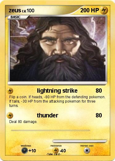 Pokemon zeus
