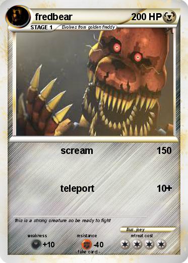 Pokemon fredbear