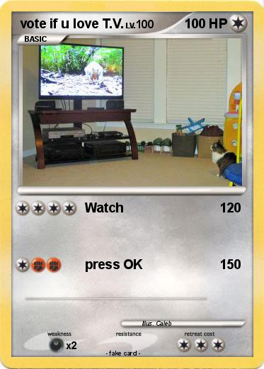 Pokemon vote if u love T.V.